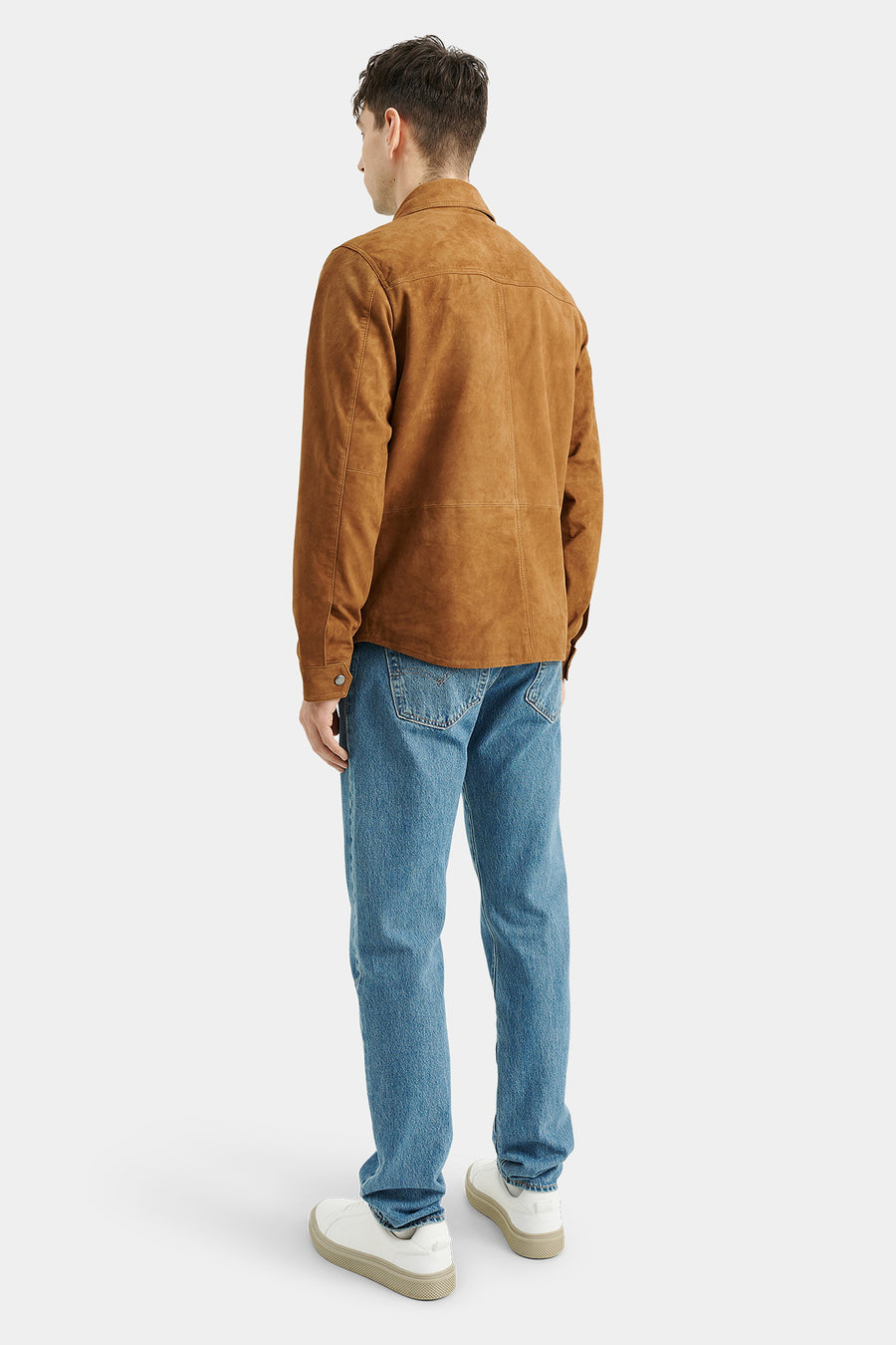 Rockandblue Ze Suede Shirt Cognac Lerenjas