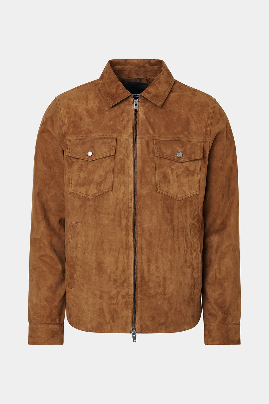 Rockandblue Ze Suede Shirt Cognac Lerenjas