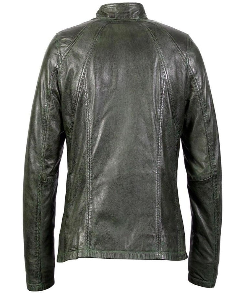 998 Groen Lerenjas