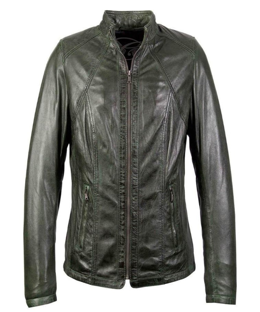 998 Groen Lerenjas