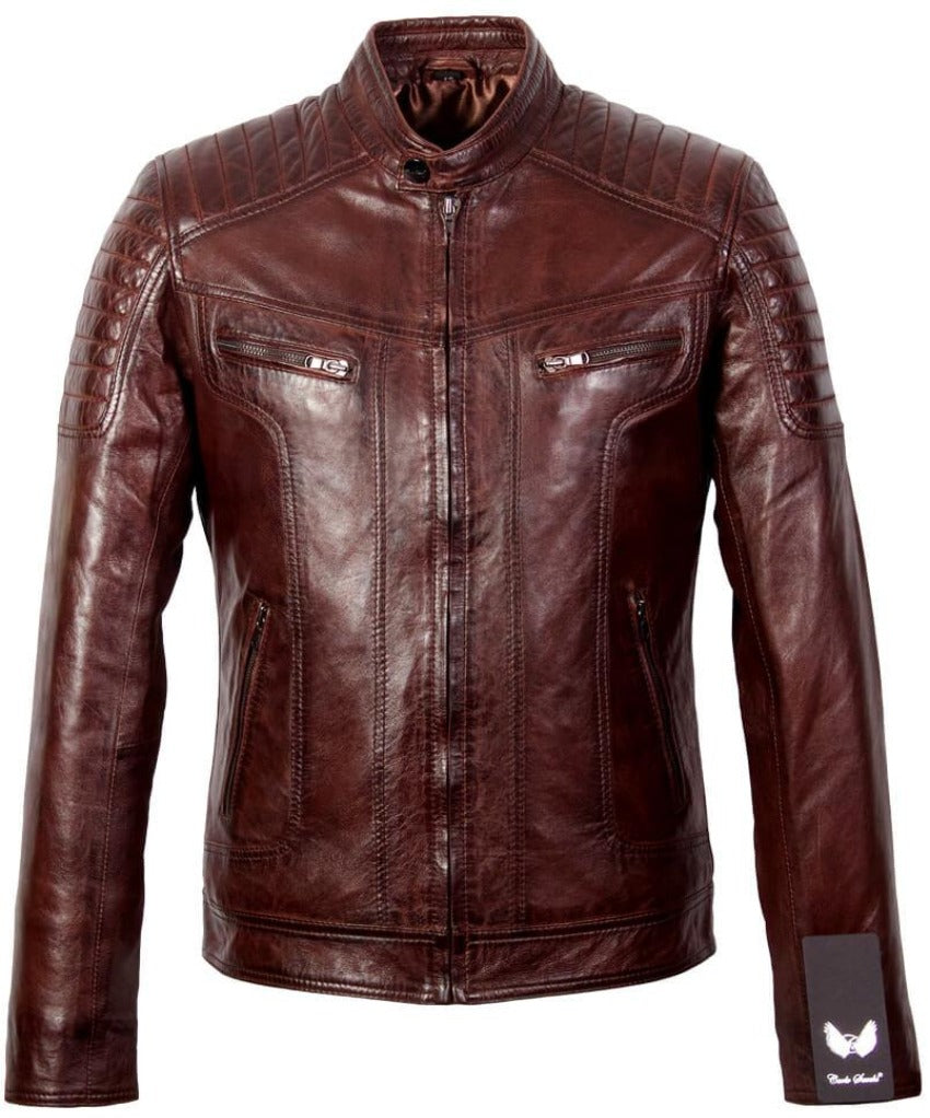Ryan Biker Bruin Lerenjas