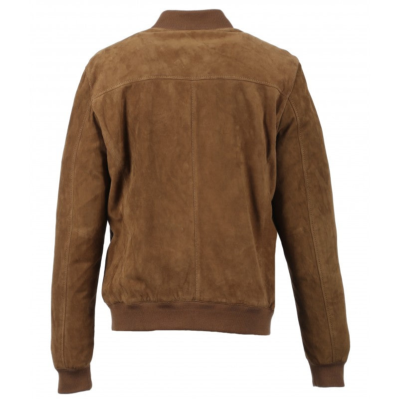 Robbie Suede Classic Cognac Lerenjas